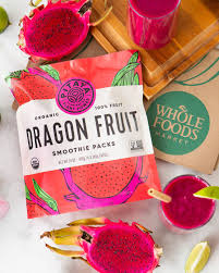 Organic Dragon Fruit Frozen Food Packaging Frozen Food Brands Dragon Fruit Smoothie