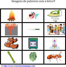 Atividades Com A Letra F Para Educacao Infantil Para Alfabetizacao