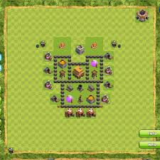 Base th 7 farming terkuat susah ditembus. Gaming Blog Susunan Formasi Base Town Hall 4 Terbaik Di Clash Of Clans