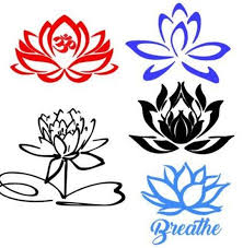 Download Items Similar To Lotus Yoga Svg Files Studio And Photoshop Compatible Files Instant Download On Etsy Lotus Art Wrist Tattoo Cover Up Flower Patterns