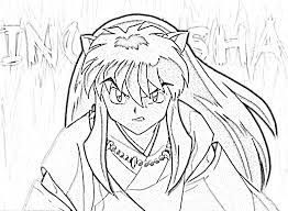 This page contains of inuyasha coloring pages and inuyasha coloring. Free Printable Inuyasha Coloring Pages For Kids