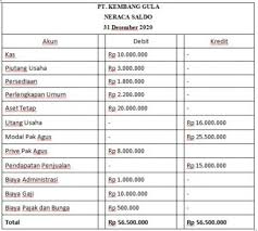 Seperti terlihat pada contoh neraca lajur perusahaan dagang di atas kita mengetahui bahwa jumlah aset adalah rp 1 190 088 626. Bagaimana Cara Membuat Neraca Saldo Setelah Penyesuaian Jubelio