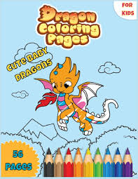 Check out these adorable options to buy or diy. Dragons Coloring Pages Cute Baby Dragons Adorable Dragon Babies Fantasy Creatures And Hilarious 56 Pages Of Cartoon Fun Activity Coloring Books Books The Ecupcake Levers Dragons 9798607642020 Amazon Com Books