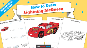 100% free, no strings attached! How To Draw Lightning Mcqueen Really Easy Drawing Tutorial