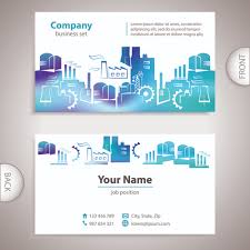 And using the back of your business cards simply to repeat your logo from the front of the card with no particular reasoning or strategy may be even worse. Excellent Business Cards Front Back Template Vector 09 Free Download