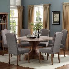 Round glass table set modern tempered glass top table with 4 fabric chairs gray dining room furniture newegg $ 230.99. Crown Mark Vesper Dining Dining Set With Round Table Royal Furniture Dining 7 Or More Piece Sets