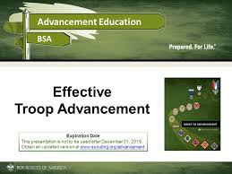 effective troop advancement ppt video online download