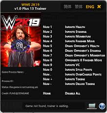 First locker code for wwe 2k19 was revealed. Download Wwe 2k19 Latest Pc Trainer 13 Cheat Codes