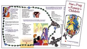 There are four sets of mysteries: Child Saints Rosary With How To Pray The Rosary For Children Pamphlet Charms Beading Jewelry Making Posioneramokit Fi
