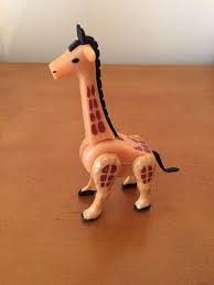Vintage Fisher Price Little People Giraffe For Circus Train Etsy Toys R Us Giraffe Classic Toys Vintage Toys