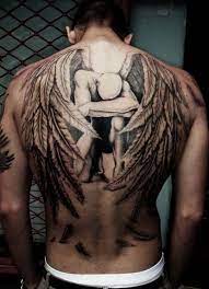 That Would Be Amazing To Have Would Be So Painful Though Angel Back Tattoo Back Piece Tattoo Angel Tattoo Men