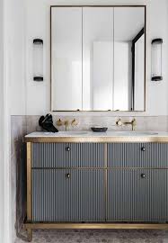 Plastic has come a long way in home design, and it can be made in a huge variety of styles that look like wood. Why Designers Hate Most Medicine Cabinets Some Genius Alternative Bathroom Storage Solutions Emily Henderson