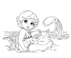 Printable Moana Baby Coloring Pages K5 Worksheets Moana Coloring Disney Coloring Pages Moana Coloring Pages