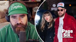 Travis Kelce reveals whether Taylor Swift listens to his and Jason’s ‘New  Heights’ podcast