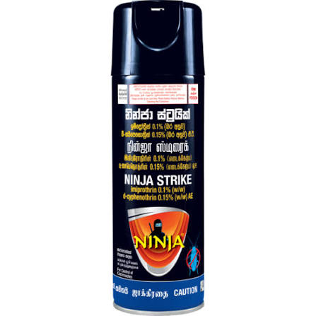 Ninja Strike spray