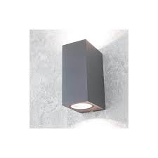 Molte delle loro lampade sono diventate icone di stile, decorando hotel, ristoranti, uffici e stanze degli esperti dell'illuminazione. Applique Faretto Up Down Lampada Da Parete Per Esterni Grigio 2x