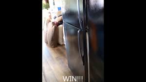 Shop our range of enamel paint at warehouse prices from quality brands. How To Paint A White Refrigerator Black Youtube