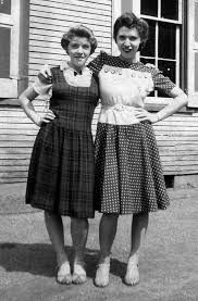 Sisters in Sugar Run, around 1940