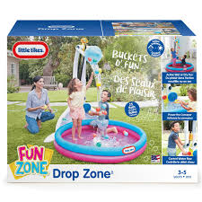 Best push car for toddlers: Fun Zone Drop Zone Splash Pool Little Tikes