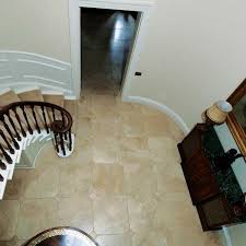 Honed stone look travertine floor & wall tile (2.003 sq. Ivory Honed Travertine Country Floors Of America Llc