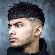 Subtle side taper with rough top style. Round Face Indian Mens Hairstyles For Short Hair Novocom Top