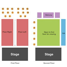 Mercury Ballroom Tickets And Mercury Ballroom Seating Chart