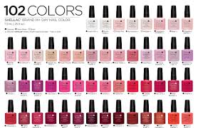 Cnd Shellac Nail Polish Colors Chart Papillon Day Spa