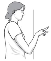 Frozen Shoulder Home Exercises 1. Pendulum Stretch 2. Towel Stretch 3. Finger  Walk