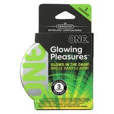 ONE Glowing Pleasure (Glow in the Dark Condoms) | 12-Pack презервативы  купить недорого от 2817 руб. в интернет-магазине bigsaleday.ru