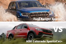 See more ideas about colorado interior design, design, interior. Ford Ranger Raptor Vs Hsv Colorado Sportscat Practical Motoring