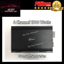 We did not find results for: Bosoko High Power 4 Channel Car Power Amplifier 1700watts Size 30cm X 23cm X 6cm 30cm X 19 5cm X 4 5cm Shopee Malaysia