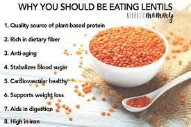 Why You Should Be Eating Lentils Neuroticmommy Lentil Nutrition Facts Lentil Health Benefits Lentils Benefits