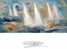All paintings are shipped insured. Abstract Painting Sailing Boats Art Original Abstract Etsy Sailboat Art Abstract Painting Original Abstract Painting
