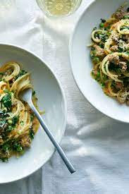 Spring Pasta Bolognese With Lamb And Peas Recipe Recipe In 2021 Spring Pasta Recipes Pasta Bolognese