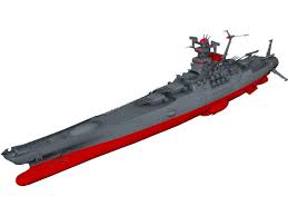 Space Battleship Yamato 3d Model Space Battleship Battleship Yamato