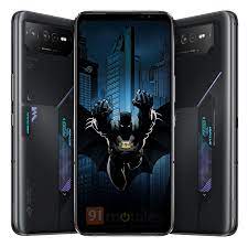 Asus ROG Phone 6 Batman Edition render ...