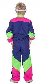 Vergiss die 50er, 60er und 70er jahre und gib dich ganz deinem lieblingsjahrzehnt hin: 80er Jahre Kinder Jogginganzug Daniel Party Ch