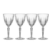 Although most guests tend to focus on the type of wine served at a party, there are still plenty who favor the importance of the vessel in which that same wine is served. Waterford Marquis Sparkle Crystal Wine Glasses 4 Pack Costco Uk