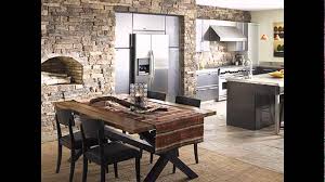Don't forget that walls are an important part of the dining room once you've decided what kind of atmosphere you want for your dining room, choose the colors and paint the room. 80 Divine Stone Wall Ideas For Your Living Room Dining Hall Youtube