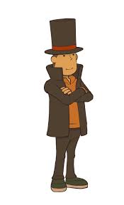 3d Cylinder Shape You Can See It In The Top Hat A Bit In The Head And In The Coat Professor Layton Favorite Character Character Design