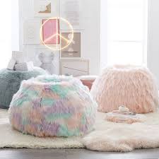 Unicorn Faux Fur Bean Bag Chair Bean Bag Chair Bean Bag Chair Kids Bean Bag Chair Pottery Barn