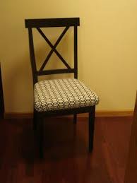 D And B Upholstering A Wooden Chair Dining Chairs Diy Dining Chair Makeover Wooden Dining Chairs