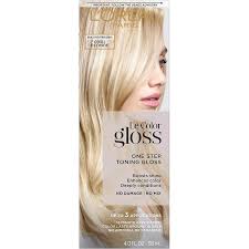 It also adds shine and provides intense care for your hair, leaving it looking soft and beautiful. L Oreal Le Color Gloss One Step Toning Gloss Ulta Beauty