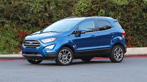 View detailed gas mileage data for the 2020 ford ecosport. 2018 Ford Ecosport Review Better Late Than Never Roadshow