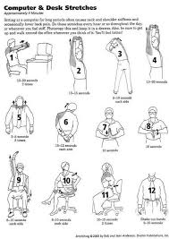 Stretches While Sitting At A Desk Office Exercise Desk Workout Office Yoga