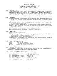 Jika perlu calon boleh mendapatkan bimbingan guru sepanjang kerja projek dijalankan. Kertas Kerja Sukan Tahunan Kali Ke 13