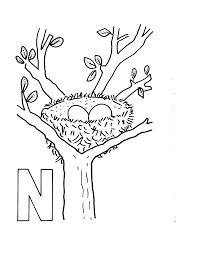 Select from 36976 printable coloring pages of cartoons, animals, nature, bible and many more. Letter N Coloring Pages For Kids Preschool Crafts Coloring Library