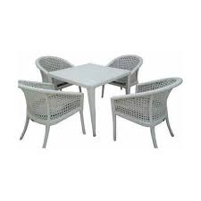 Indoor outdoor table chairs patio setting metal garden balcony cafe black square. Mild Steel 1 Table 4 Chairs Outdoor Chair And Table Set Rs 24500 Set Id 21258965097