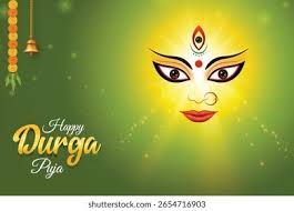 Vektor Stok Ilustrasi Dewi Durga di Latar Belakang (Tanpa Royalti)  2654716903