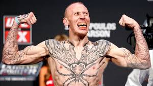 Pin By Rocketman Armstrong On Tattoedfighter Tatted Guys Ufc Fighters Crazy People